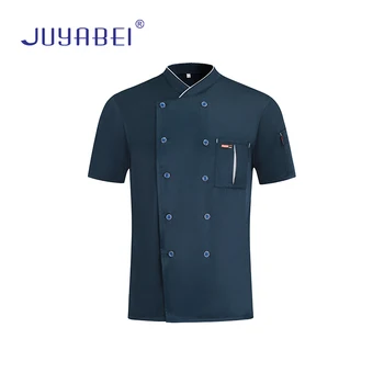 Men and Women Breathable Oblique Collar Short Sleeve Chef Uniform Restaurant Food Service Chef Jacket Waiter Work Shirt Uniform
Men and Women Breathable Oblique Collar Short Sleeve Chef Uniform Restaurant Food Service Chef Jacket Waiter Work Shirt Uniform