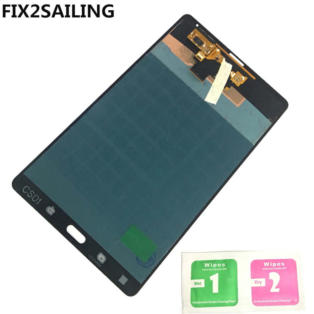 LCD Display with Touch Screen Digitizer Sensors Full Assembly Panel For Samsung GALAXY Tab S 8.4 T700 Black/White
LCD Display with Touch Screen Digitizer Sensors Full Assembly Panel For Samsung GALAXY Tab S 8.4 T700 Black/White
