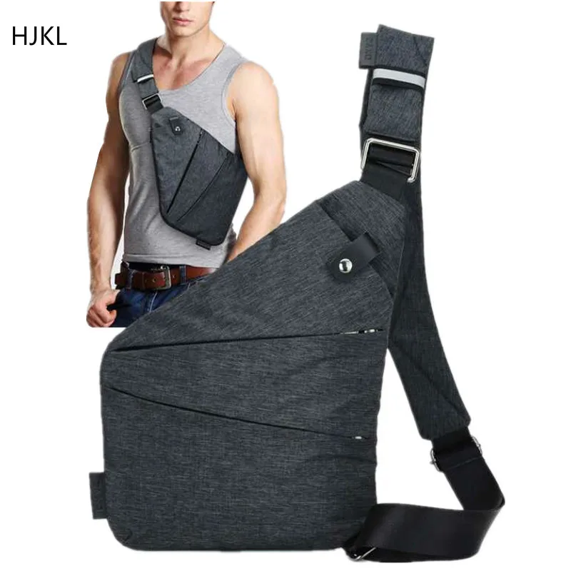HJKL Brand Men's Travel Bag 2020 Fashion Business Bag Anti-theft Shoulder Bag Leather Case Anti-theft Security Storage Chest Bag
HJKL Brand Men's Travel Bag 2020 Fashion Business Bag Anti-theft Shoulder Bag Leather Case Anti-theft Security Storage Chest Bag