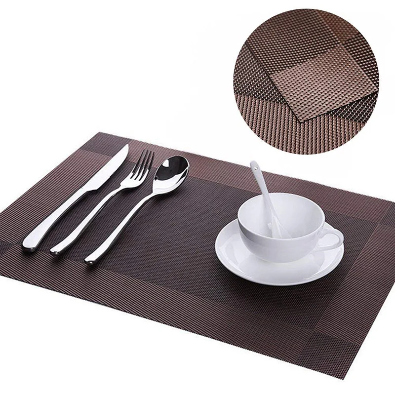 4Pcs/lot Placemat Drink coasters Pvc Bowl cup Pad Waterproof Slip-Resistant Individual Dining Table Mat Coaster Set
4Pcs/lot Placemat Drink coasters Pvc Bowl cup Pad Waterproof Slip-Resistant Individual Dining Table Mat Coaster Set