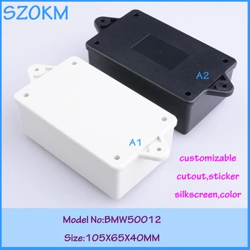 4 pcs/lot free shipping distribution box plastic electronic enclosure electrical box 105x65x40 mm
4 pcs/lot free shipping distribution box plastic electronic enclosure electrical box 105x65x40 mm