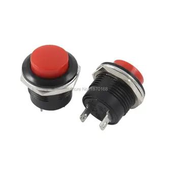 10 pcs R13-507 SPST 2 terminal for a moment pushes the red switch button Ac 250 V 3A
10 pcs R13-507 SPST 2 terminal for a moment pushes the red switch button Ac 250 V 3A