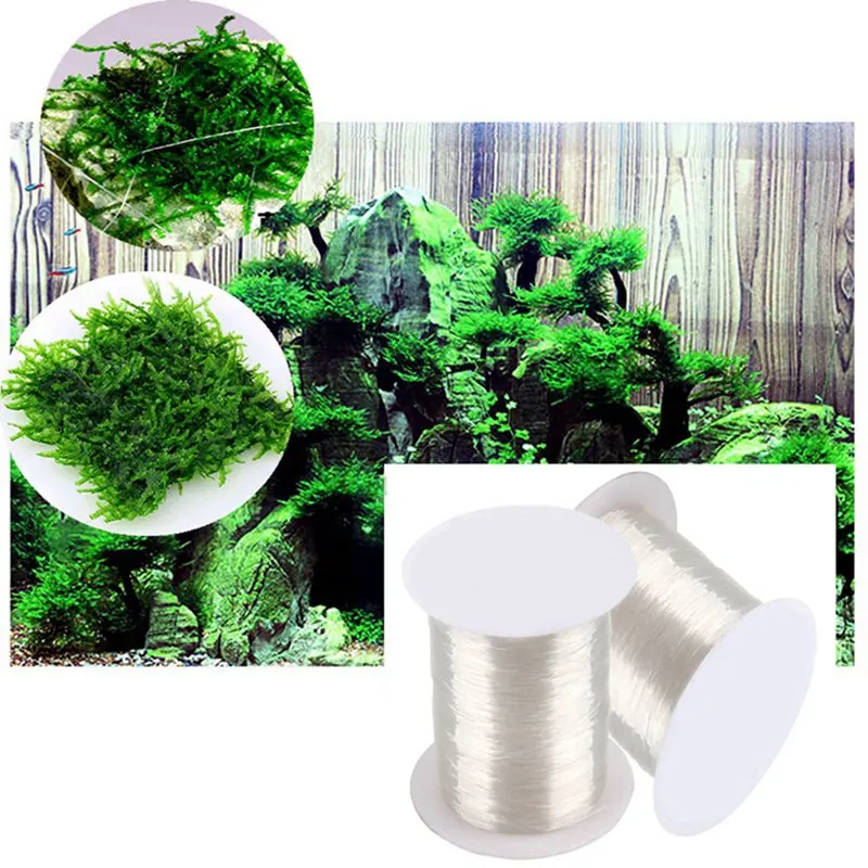 DIY Aquarium Landscape Moss Line Fern String Wire Transparent Grass Aquatic Live Plant moss string 120m/roll
DIY Aquarium Landscape Moss Line Fern String Wire Transparent Grass Aquatic Live Plant moss string 120m/roll