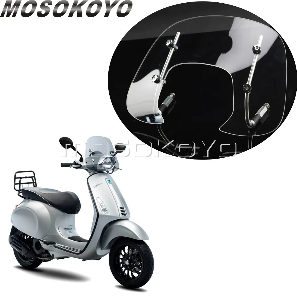 Bolt On Clear Scooter Bike Windshield Flyscreen for Vespa Sprint 150cc Windscreen Wind Deflector
Bolt On Clear Scooter Bike Windshield Flyscreen for Vespa Sprint 150cc Windscreen Wind Deflector