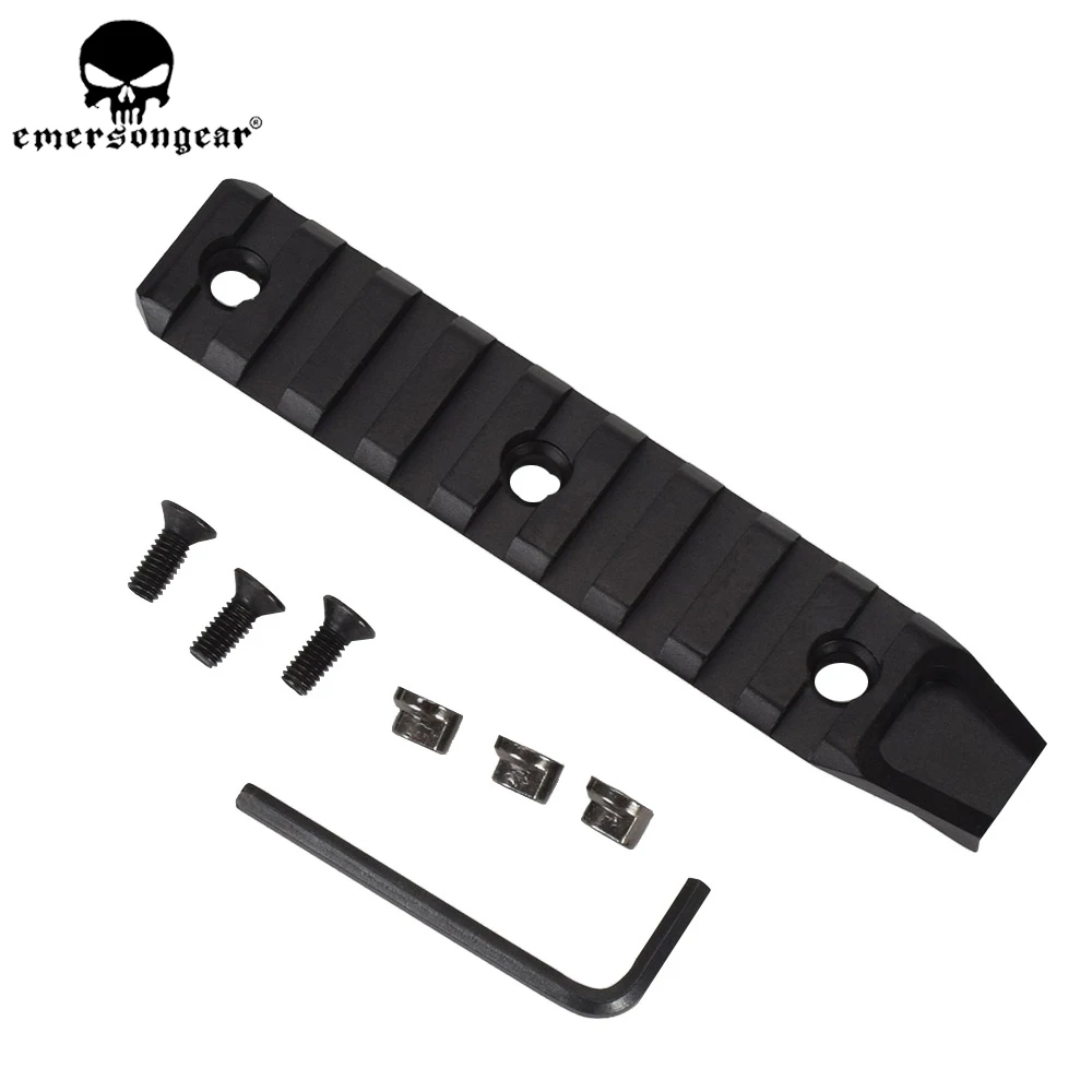 

EMERSONGEAR BD 9 Slots picatinny Rail Panel KeyMod For AIRSOFT URX4 Handguard Rail FREE SHIPPING Hunting Accessories BD9028