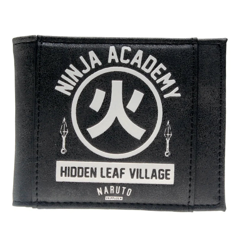 Naruto Black Bi-Fold Wallet DFT-10100
Naruto Black Bi-Fold Wallet DFT-10100