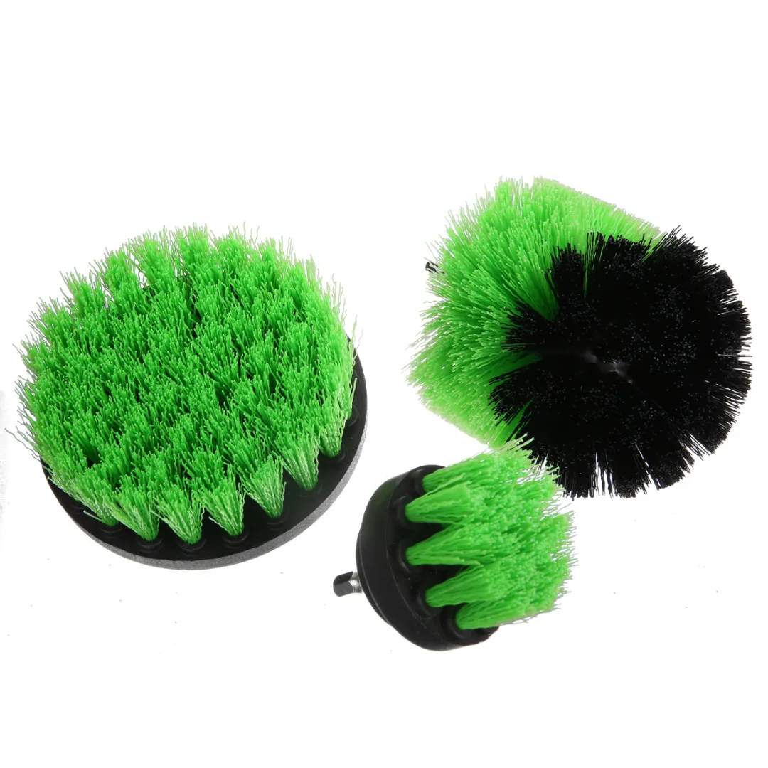 3 Piece Electric Rotary Brushes Cleaning Tool Attachment Round Power Scrubber Drill Brush Tile Tub Power Tools White/Green
3 Piece Electric Rotary Brushes Cleaning Tool Attachment Round Power Scrubber Drill Brush Tile Tub Power Tools White/Green