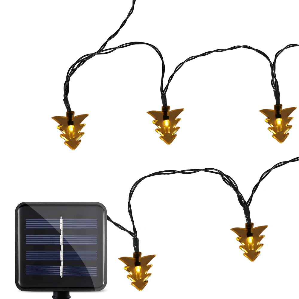 4.44m LED String lights Solar Powered Waterproof 20 LEDs Xmas Tree String Lamp Home Yard Holiday Party Christmas Decoration
4.44m LED String lights Solar Powered Waterproof 20 LEDs Xmas Tree String Lamp Home Yard Holiday Party Christmas Decoration