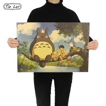 Retro Totoro Kraft Paper Posters Japanese Anime Totoro Wall Sticker Kids Room Decoration Vintage Poster
Retro Totoro Kraft Paper Posters Japanese Anime Totoro Wall Sticker Kids Room Decoration Vintage Poster