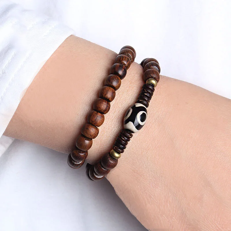 WEIYU Sandalwood Tibetan Prayer Bracelet Wood Mala Beads Rosary Bracelets Buddhist Meditation Nepal Bead Bracelet Yoga Jewelry 
WEIYU Sandalwood Tibetan Prayer Bracelet Wood Mala Beads Rosary Bracelets Buddhist Meditation Nepal Bead Bracelet Yoga Jewelry