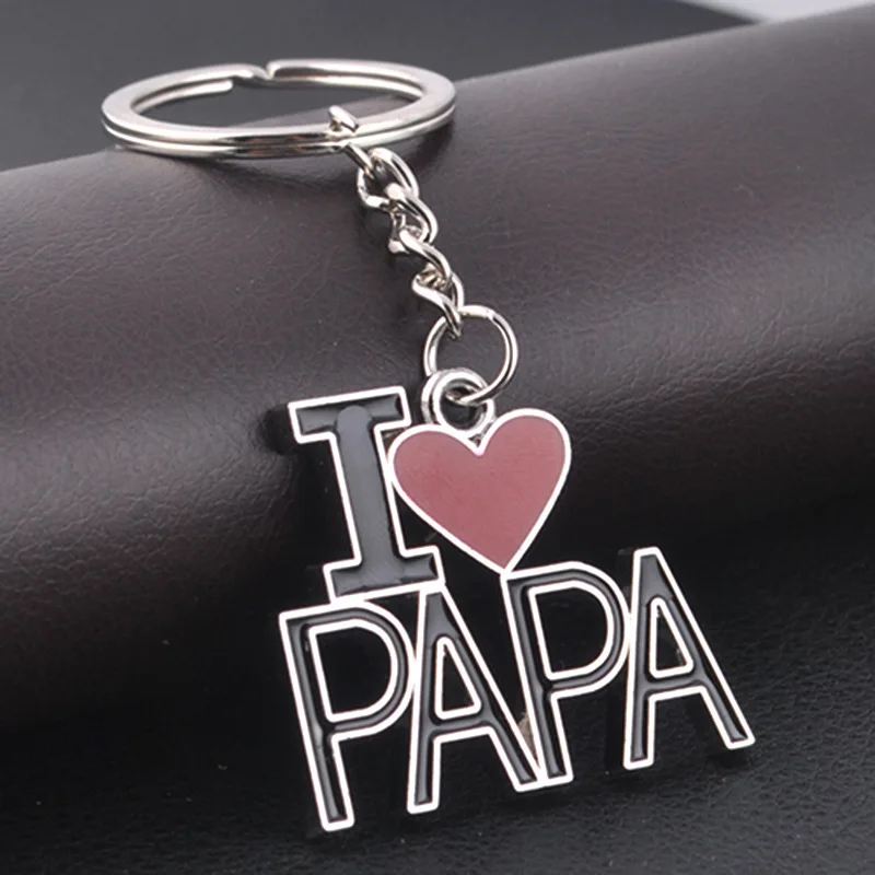 Father's Day Gifts I Love Dad Keychain Personality Metal Love PAPA Father Festival
Father's Day Gifts I Love Dad Keychain Personality Metal Love PAPA Father Festival