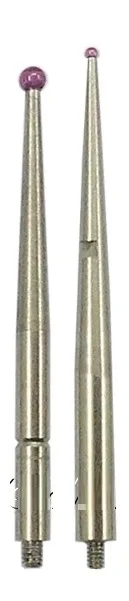 2pcs M1.4*1.0*L38 M1.4*2.0*L15 ruby gauge head for lever type dial indicator dialgage red jewel needle | Инструменты