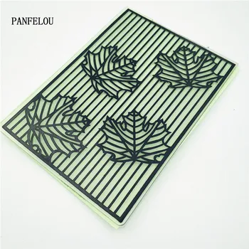 PANFELOU Easter maple leaf lines Embossing folders Plastic For Scrapbooking DIY Template Fondant Cake Photo Album Card Making
PANFELOU Easter maple leaf lines Embossing folders Plastic For Scrapbooking DIY Template Fondant Cake Photo Album Card Making