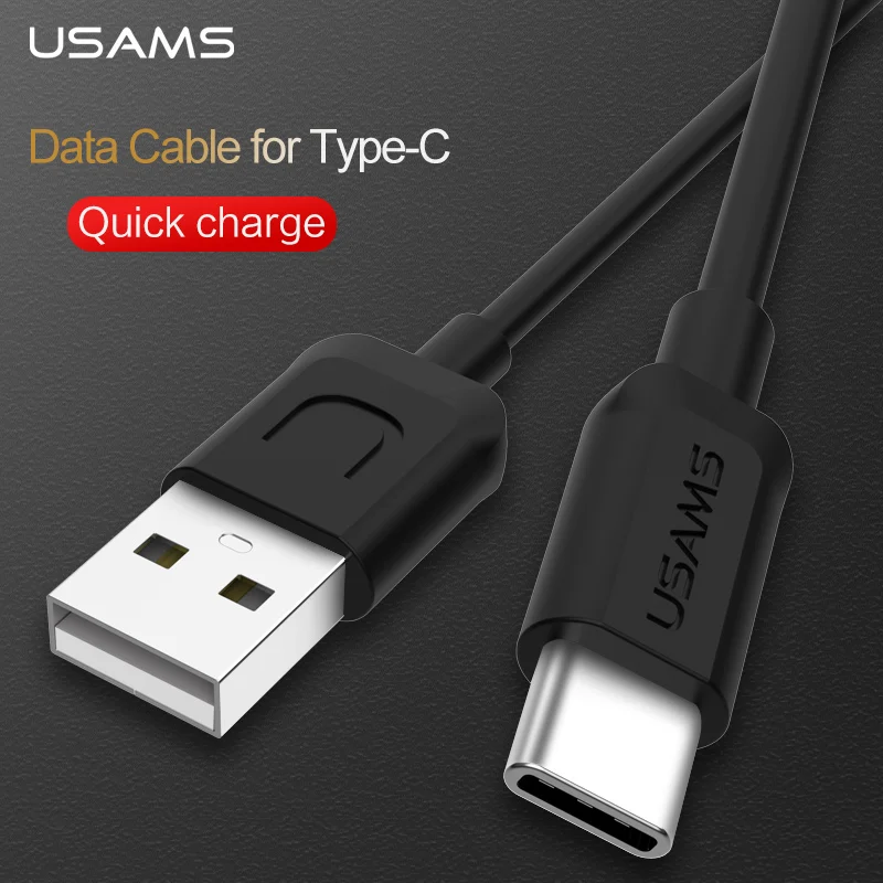 USAMS USB Type C Fast Charging Usb C Cable Type-C Data Cord Phone Charger For Samsung S9 S8 Note 9 8 Pocophone F1 Xiaomi Mi 8 6
USAMS USB Type C Fast Charging Usb C Cable Type-C Data Cord Phone Charger For Samsung S9 S8 Note 9 8 Pocophone F1 Xiaomi Mi 8 6