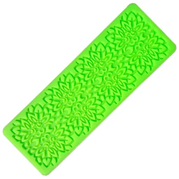 Lace Mat Decorating Tool Silicone Lace Baking Mould Cake Onlay Border Embosser Mold Sugarpaste Craft Bakeware D703
Lace Mat Decorating Tool Silicone Lace Baking Mould Cake Onlay Border Embosser Mold Sugarpaste Craft Bakeware D703