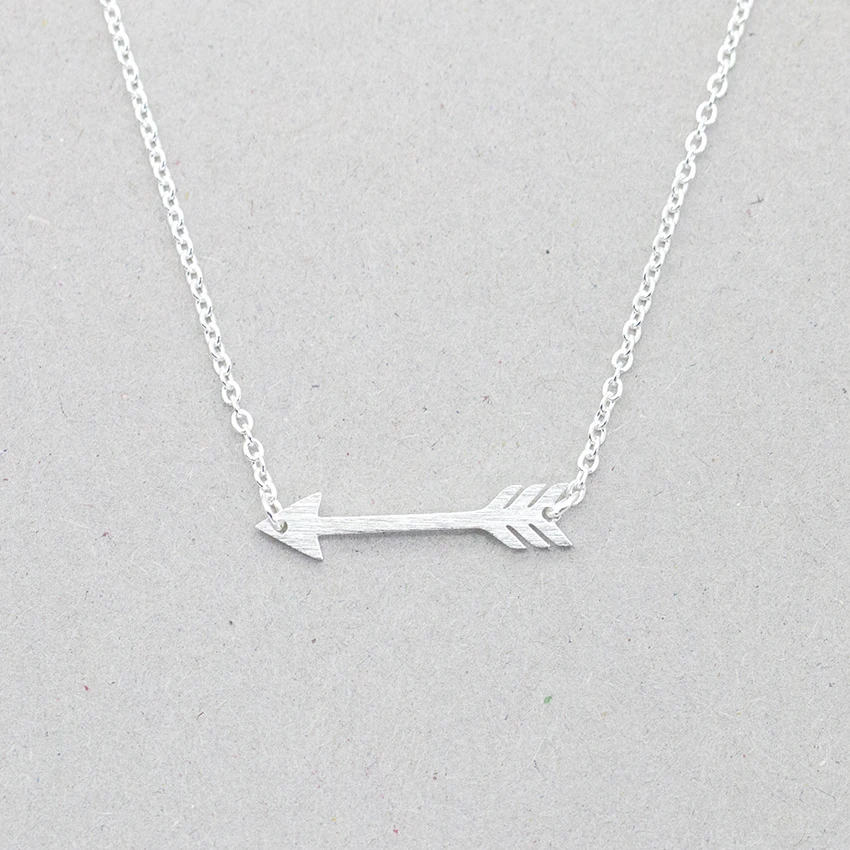 Vintage Arrow Charm Pendant Necklace brixini.com - Vintage Arrow Charm Pendant Necklace