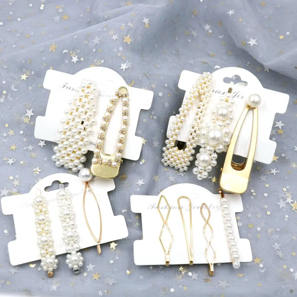 2pcs/set Korean Design Pearls Hair Clips Headwear Hair Ornament Hairpins Barrettes Headband Hair Accessories For Women Girls
2pcs/set Korean Design Pearls Hair Clips Headwear Hair Ornament Hairpins Barrettes Headband Hair Accessories For Women Girls