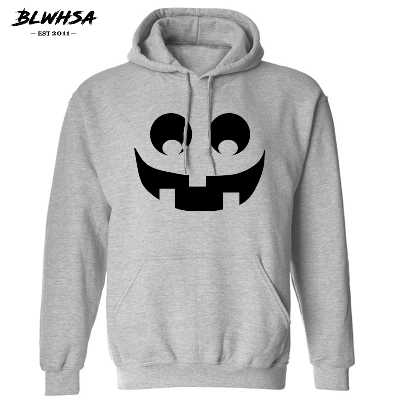 BLWHSA Halloween Happy Pumpkin Face Printing Hoodies Sweatshirt Men Hip Hop Sportswear Men Hoodies Gray White Hoody Jacket
BLWHSA Halloween Happy Pumpkin Face Printing Hoodies Sweatshirt Men Hip Hop Sportswear Men Hoodies Gray White Hoody Jacket