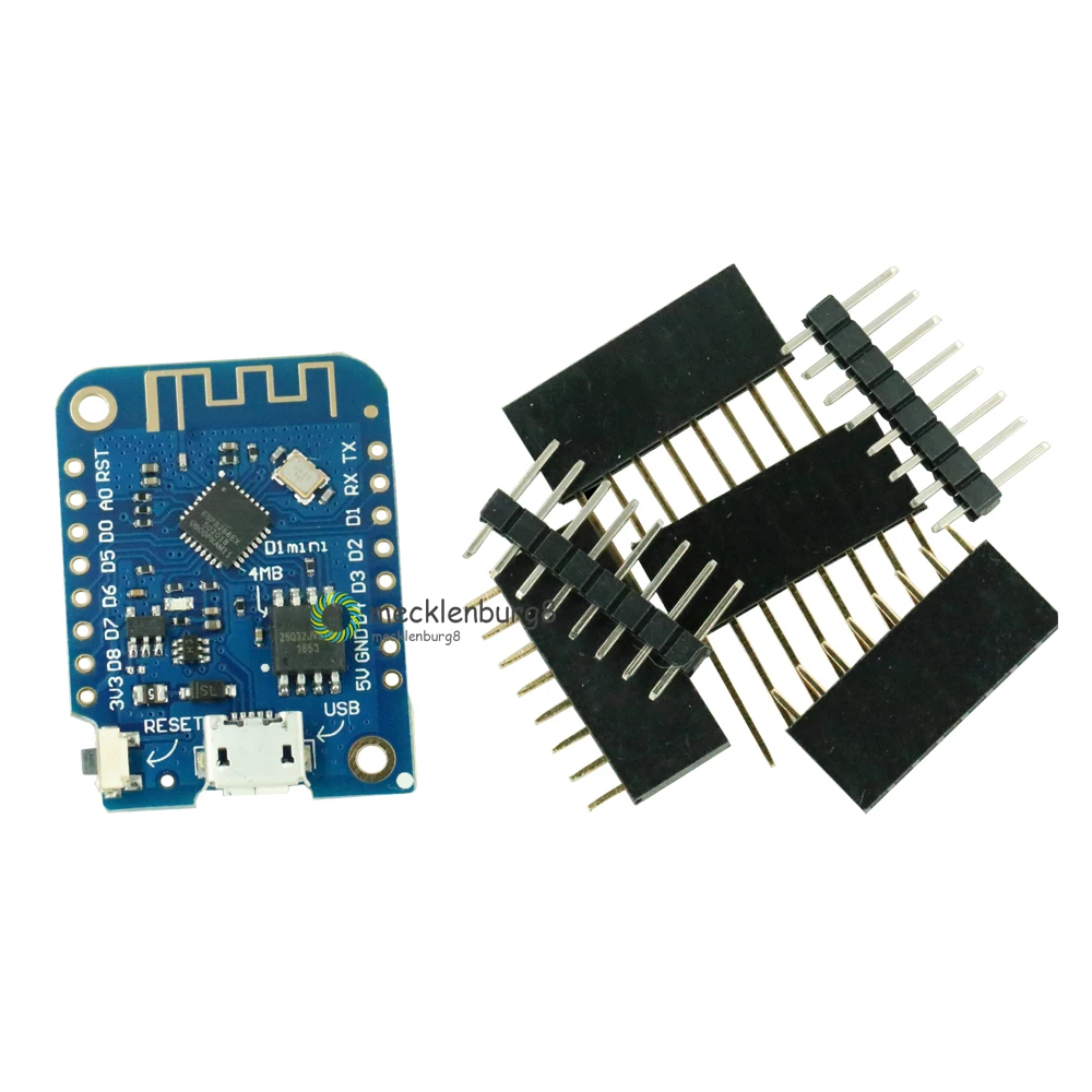 For Wemos D1 mini V3.0.0 WI-FI Internet of Things Development Board based on ESP8266 CH340 CH340G for Arduino Nodemcu V2 MicroPy
For Wemos D1 mini V3.0.0 WI-FI Internet of Things Development Board based on ESP8266 CH340 CH340G for Arduino Nodemcu V2 MicroPy
