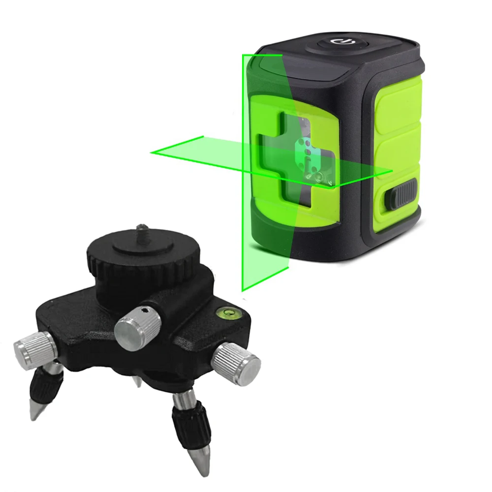 Laser two-line level laser five-line level triangle metal bracket adjustment angle horizontal bubble stable spiral combination
Laser two-line level laser five-line level triangle metal bracket adjustment angle horizontal bubble stable spiral combination