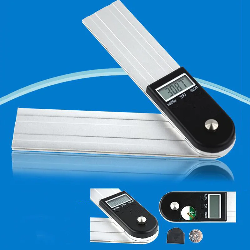 360 degree digital display angle protractor electronic angle gauge metric inch square rotation measuring angle gauge 0-200
360 degree digital display angle protractor electronic angle gauge metric inch square rotation measuring angle gauge 0-200