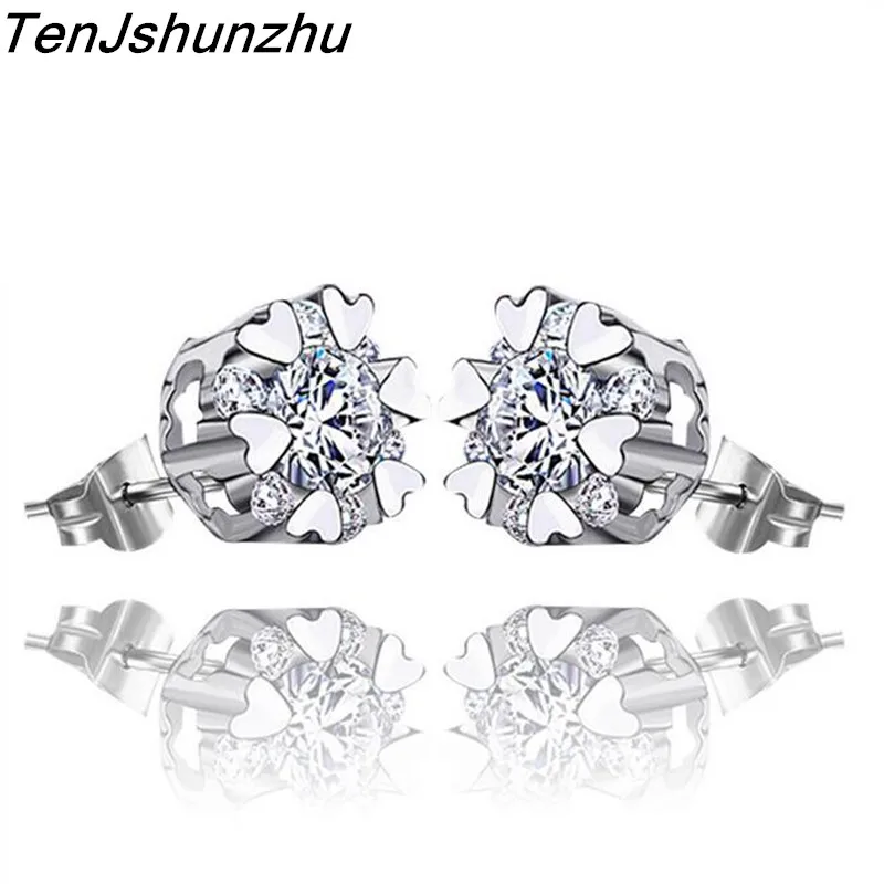 New Arrivals 925 Sterling Silver Crystal Snowflake Earrings For Women Fashion Jewelry Prevent allergy sterling-silver-jewelry
New Arrivals 925 Sterling Silver Crystal Snowflake Earrings For Women Fashion Jewelry Prevent allergy sterling-silver-jewelry