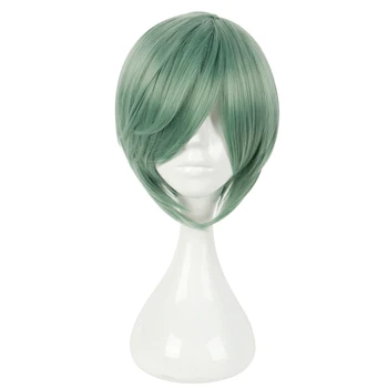 MCOSER 30CM Short Synthetic 100% High Temperature Fiber Green Black Color Heat Resistent Cosplay Wig WIG-658J
MCOSER 30CM Short Synthetic 100% High Temperature Fiber Green Black Color Heat Resistent Cosplay Wig WIG-658J