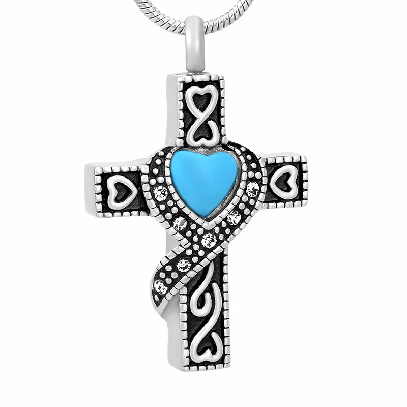 IJD9699 Crysatl Silk Ribbon Hold Heart Cross Cremation Ashes Necklace Pendant For Women Keepsake Memorial Urn Jewelry + Funnel
IJD9699 Crysatl Silk Ribbon Hold Heart Cross Cremation Ashes Necklace Pendant For Women Keepsake Memorial Urn Jewelry + Funnel