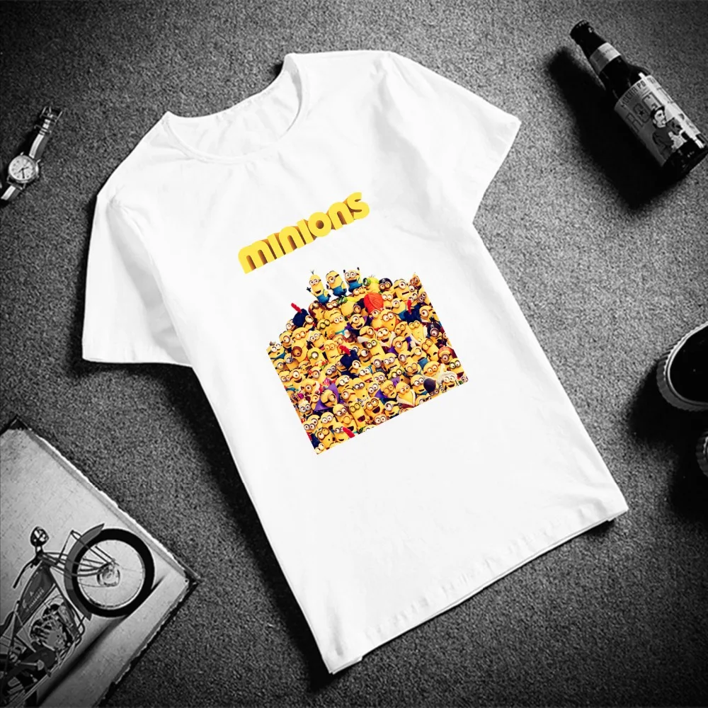 Fashion Short Sleeve T Shirt Minions Despicable Me Movie Printed 100% Cotton Top Tees Casual O Neck T-Shirt Unisex TShirt
Fashion Short Sleeve T Shirt Minions Despicable Me Movie Printed 100% Cotton Top Tees Casual O Neck T-Shirt Unisex TShirt