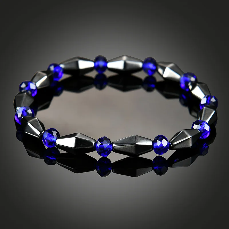 Match-Right Women Health Energy Healing Hematite Bangle with Magnetic Therapy of Beads Elastic Bracelet for Women Jewelry LG092
Match-Right Women Health Energy Healing Hematite Bangle with Magnetic Therapy of Beads Elastic Bracelet for Women Jewelry LG092