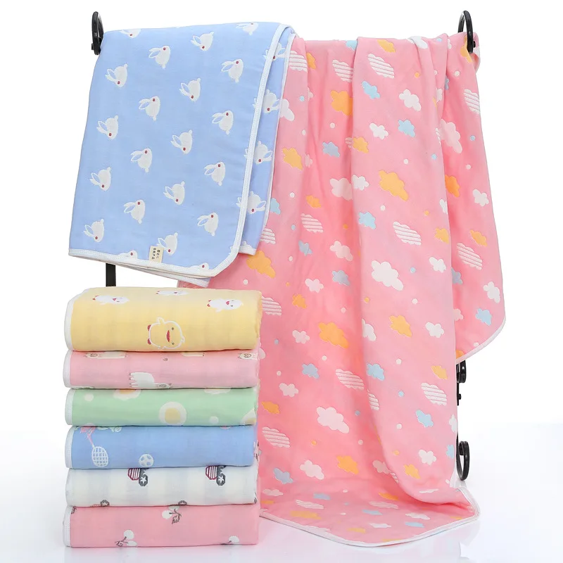 dkDaKanl 80*80CM Baby Cotton Blanket Love Cartoon Newborn Swaddle Blanket Children Bath Towel New Born Baby Wrap Clothing
dkDaKanl 80*80CM Baby Cotton Blanket Love Cartoon Newborn Swaddle Blanket Children Bath Towel New Born Baby Wrap Clothing