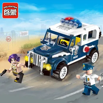Enlighten Police Educational Building Blocks Toys For Children Kids Gifts City Heroes cars Weapon Stickers
Enlighten Police Educational Building Blocks Toys For Children Kids Gifts City Heroes cars Weapon Stickers