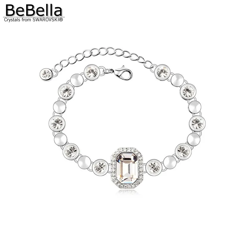 BeBella square crystal bracelet with Crystals from Swarovski Original brand fashion jewelry for girls women Christmas gift 2018
BeBella square crystal bracelet with Crystals from Swarovski Original brand fashion jewelry for girls women Christmas gift 2018