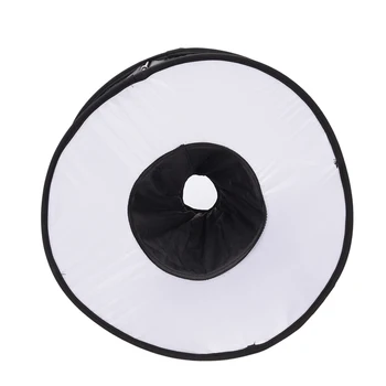 Portable 45CM Round Flash Diffuser Universal Folded Magnetic Ring Flash Diffuser Softbox for Macro Portrait Photography
Portable 45CM Round Flash Diffuser Universal Folded Magnetic Ring Flash Diffuser Softbox for Macro Portrait Photography