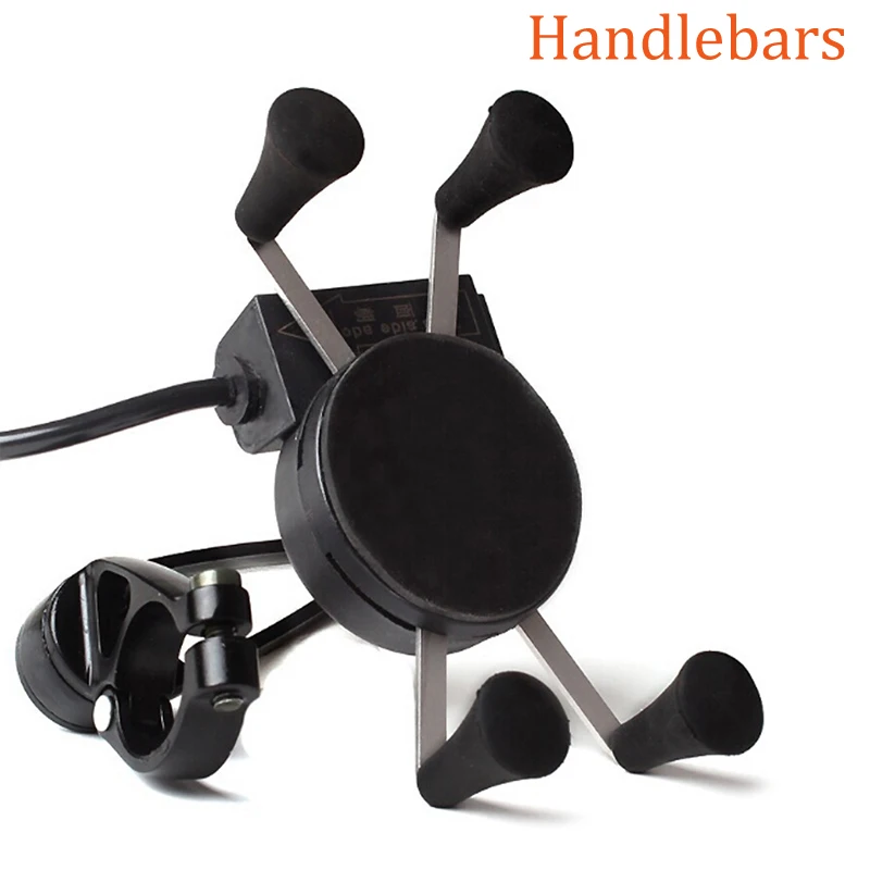 Motorcycle Bike Mobile Phone Stand Holder With USB Charger Socket Mobile phone Mount bracket Fast Charger For 3.5-6 inch phones
Motorcycle Bike Mobile Phone Stand Holder With USB Charger Socket Mobile phone Mount bracket Fast Charger For 3.5-6 inch phones