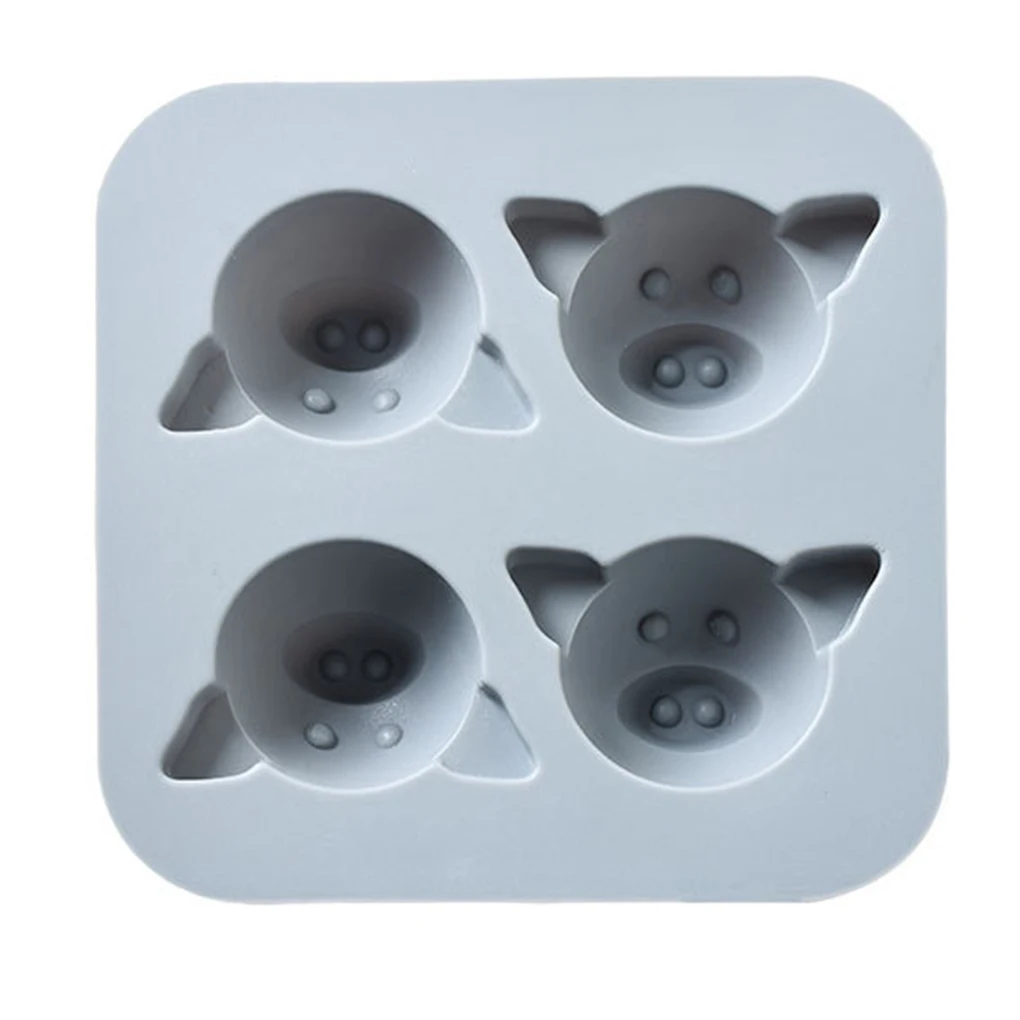 4 Holes Cartoon Pig Animal Cake Mold Silica Gel Mould Bakeware Baking DIY Tools Accessories Fondant
4 Holes Cartoon Pig Animal Cake Mold Silica Gel Mould Bakeware Baking DIY Tools Accessories Fondant