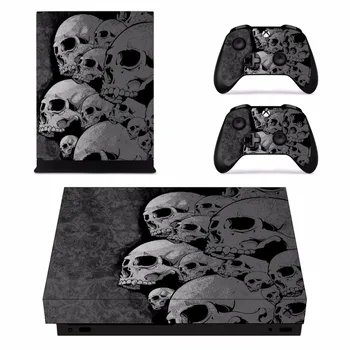 Newest Removable Skull Style pattern Vinyl Skin Sticker Cover Decals for Xbox one x ONEX Console & 2 Controller Skins Protector
Newest Removable Skull Style pattern Vinyl Skin Sticker Cover Decals for Xbox one x ONEX Console & 2 Controller Skins Protector
