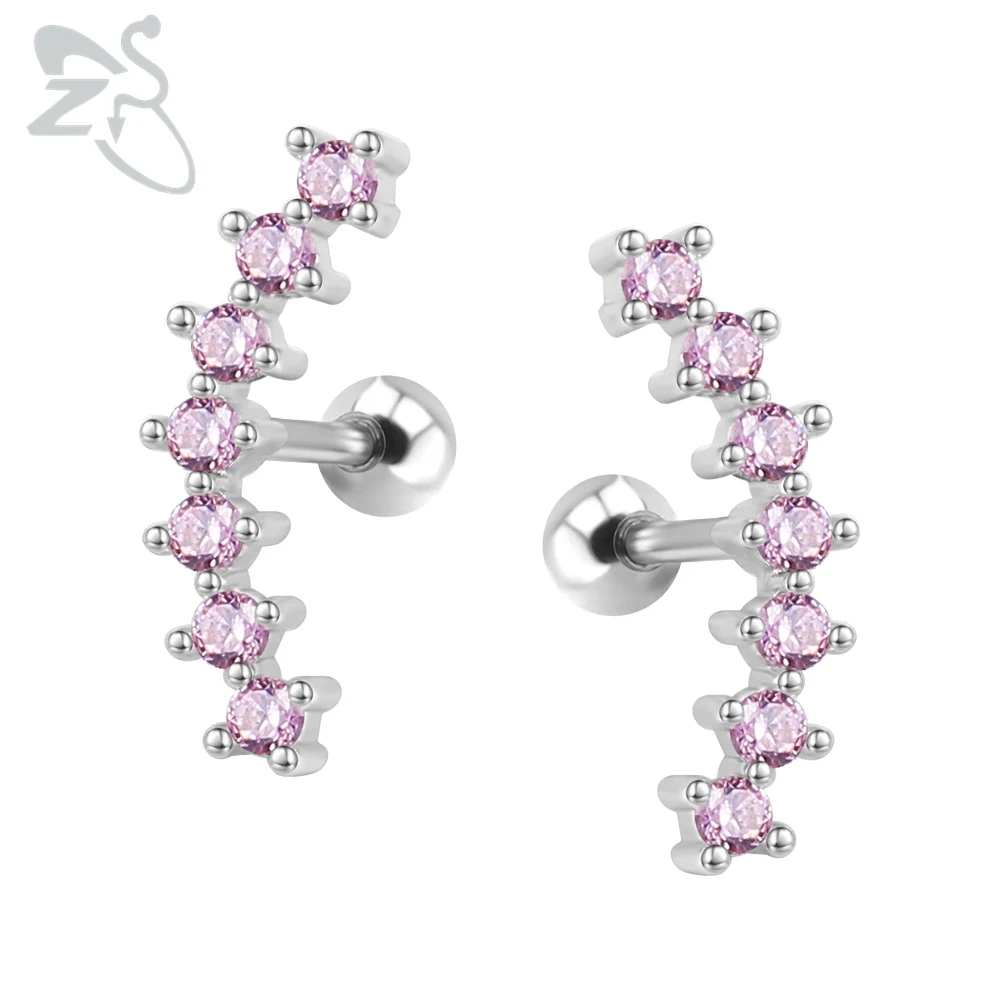 Mix Color Ear Stud Cuff CZ Crystal Stone 316L Stainless Steel Stud Earring Copper Metal Line Earrings Jewelry for Female Wedding
Mix Color Ear Stud Cuff CZ Crystal Stone 316L Stainless Steel Stud Earring Copper Metal Line Earrings Jewelry for Female Wedding