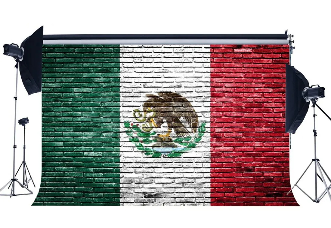 Mexican Flag Backdrop Shabby Brick Wallpaper Eagle Creative Photography Background for Person Background
Mexican Flag Backdrop Shabby Brick Wallpaper Eagle Creative Photography Background for Person Background