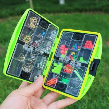 Fishing Equipment Tackle Box Full Loaded Hook Spoon Water-Resistant Swivels Fishing Accessories Sinker Box for Fishing Pesca
Fishing Equipment Tackle Box Full Loaded Hook Spoon Water-Resistant Swivels Fishing Accessories Sinker Box for Fishing Pesca