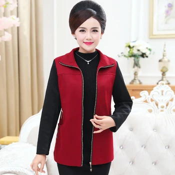 XL-5XL Plus Size Women Wool Blends Coat 2020 Fall Winter New Fashion Middle Old Age Mother Clothes Femme Casual Outwear Top
XL-5XL Plus Size Women Wool Blends Coat 2020 Fall Winter New Fashion Middle Old Age Mother Clothes Femme Casual Outwear Top