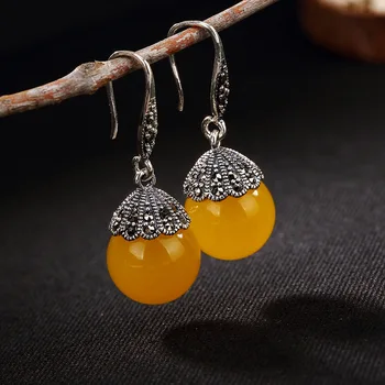 2018 Promotion Special Offer Carnelian Brinco S925 Pure Antique Mosaic Stone Inlaid Jade Bead Eardrop, Thai Lady Earrings
2018 Promotion Special Offer Carnelian Brinco S925 Pure Antique Mosaic Stone Inlaid Jade Bead Eardrop, Thai Lady Earrings
