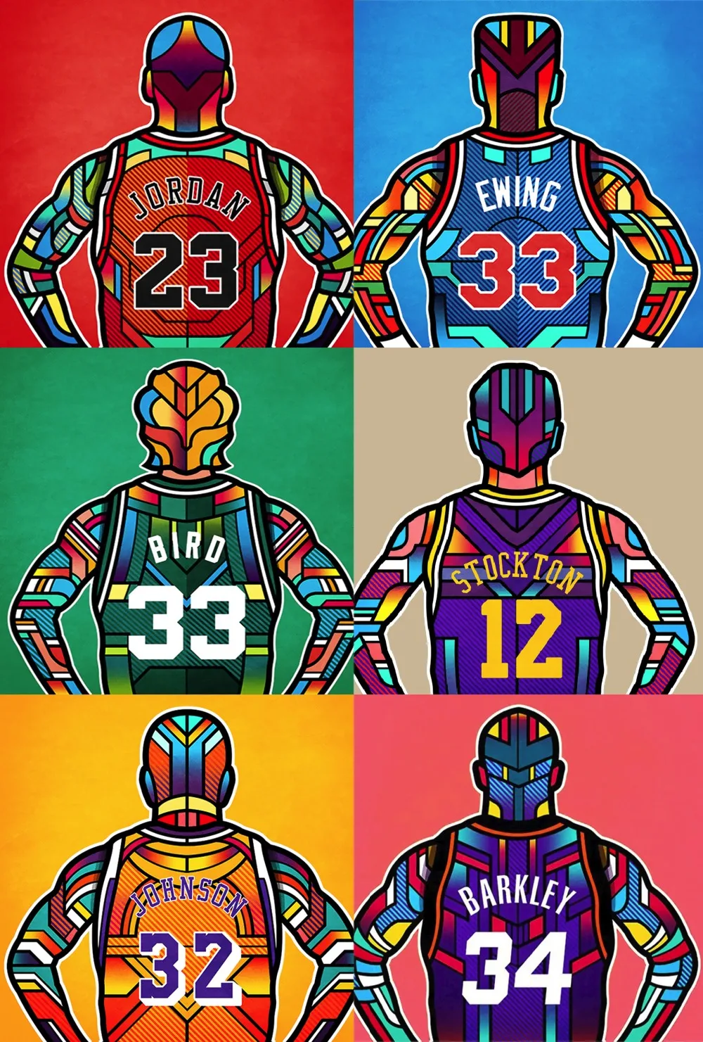 J1523- Michael Jordan Larry Bird Basketball MVP Star Pop 14x21 24x36 Inches Silk Art Poster Top Fabric Print Home Wall Decor
J1523- Michael Jordan Larry Bird Basketball MVP Star Pop 14x21 24x36 Inches Silk Art Poster Top Fabric Print Home Wall Decor