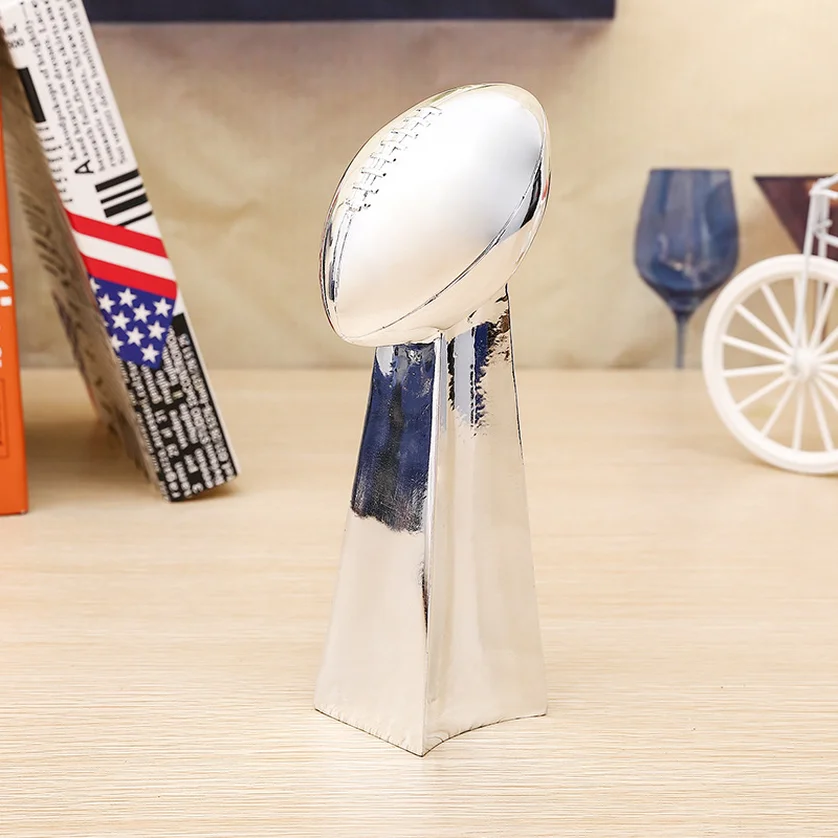 Free Shipping 1:1 Full Size 53CM Vince Lombardi Trophy Super Bowl Trophy 22 Inches High Weight 7 Pounds 2019 Best Gift
Free Shipping 1:1 Full Size 53CM Vince Lombardi Trophy Super Bowl Trophy 22 Inches High Weight 7 Pounds 2019 Best Gift