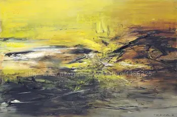Zhao wuji hand painted Abstract arts and crafts modern painting traditional background High quality
Zhao wuji hand painted Abstract arts and crafts modern painting traditional background High quality