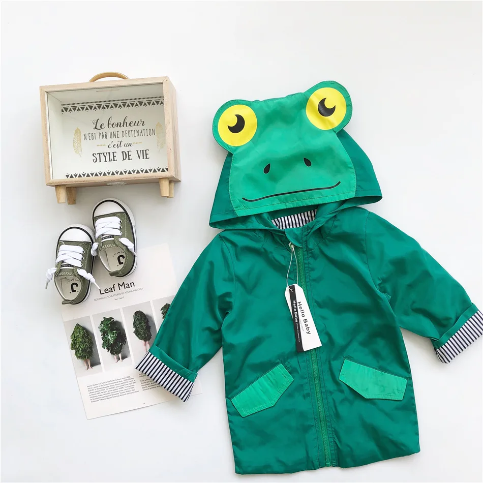 Quality 2019 Autumn Winter Baby Girls Boys Cartoon Frog Hippo Outerwear Kids Lovely Hooded Trench Coat Girl Boy Children Clothes
Quality 2019 Autumn Winter Baby Girls Boys Cartoon Frog Hippo Outerwear Kids Lovely Hooded Trench Coat Girl Boy Children Clothes