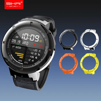 SIKAI Tough Armor Protective Case Cover for Amazfit Verge A1801 Watch protector for Huami Amazfit 3 Verge lite Accessories
SIKAI Tough Armor Protective Case Cover for Amazfit Verge A1801 Watch protector for Huami Amazfit 3 Verge lite Accessories
