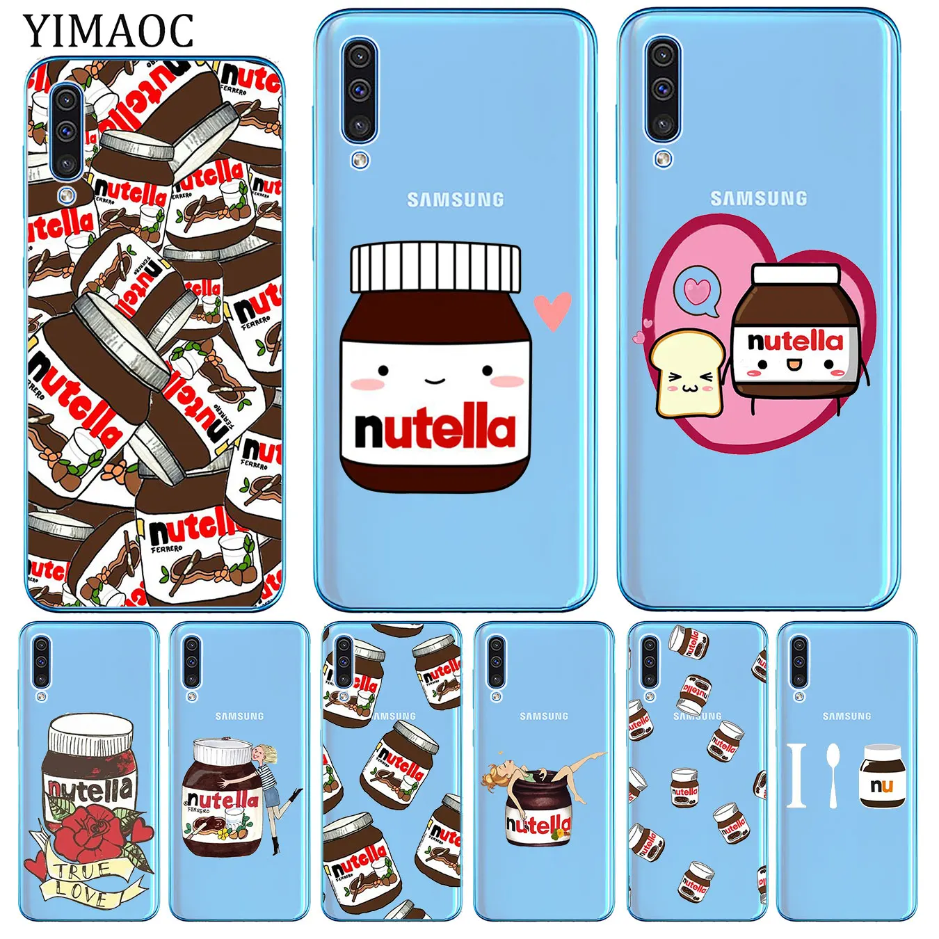 YIMAOC chocolate Food Tumblr Nutella Soft Phone Silicone Case for Samsung Galaxy A70 A60 A50 A40 A30 A20 A10 M10 M20 M30 M40
YIMAOC chocolate Food Tumblr Nutella Soft Phone Silicone Case for Samsung Galaxy A70 A60 A50 A40 A30 A20 A10 M10 M20 M30 M40