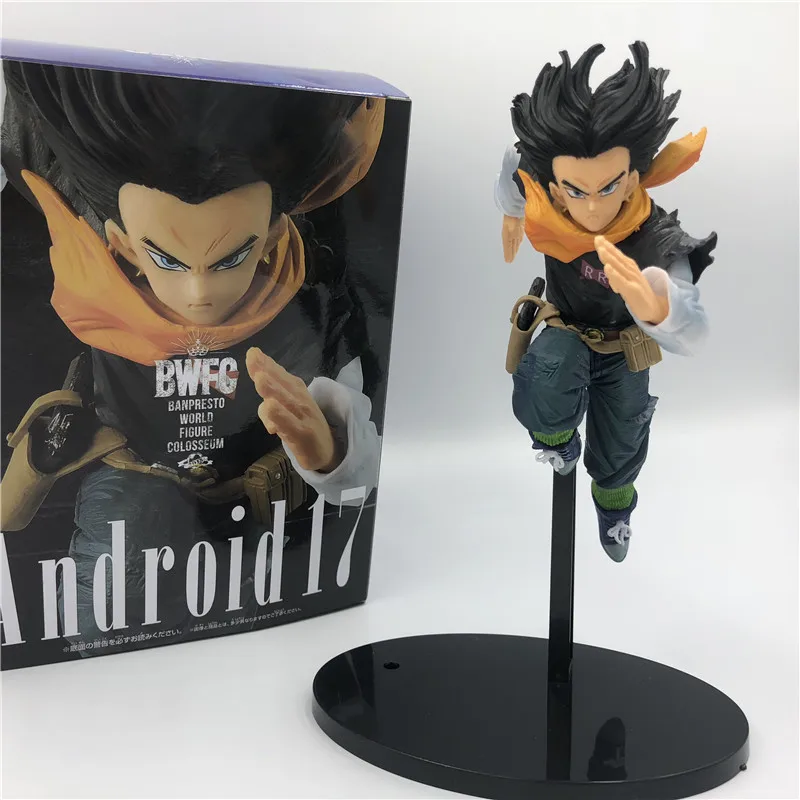 New Dragon Ball Z Android 17 Sprinting Ver. Action Figure DBZ Goku Fighter Lazuli PVC Collection Model 17cm
New Dragon Ball Z Android 17 Sprinting Ver. Action Figure DBZ Goku Fighter Lazuli PVC Collection Model 17cm