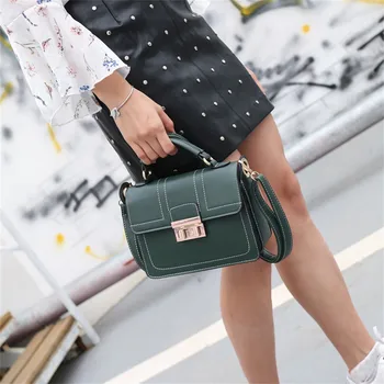 Classic 3 Colors Women Small Square Bag Wild Casual Messenger Handbag Shoulder Bag bolsas de mujer feminina 2019
Classic 3 Colors Women Small Square Bag Wild Casual Messenger Handbag Shoulder Bag bolsas de mujer feminina 2019